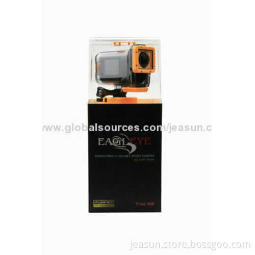 Real 1,080P Full HD Sports camera with 50 Meters, Waterproof